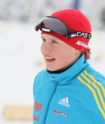 Анастасія Меркушина найкраща серед українських біатлоністок